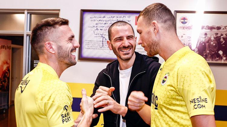 Fenerbahçede Bonucci takımla buluştu, ilk idmanına çıktı