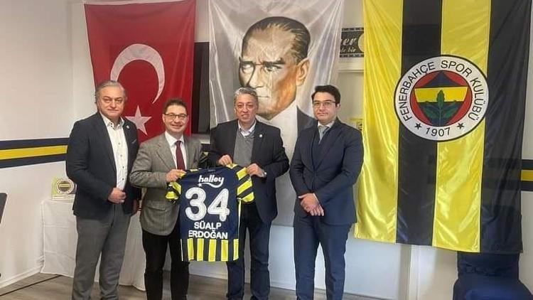 Başkonsolos Erdoğan ile Landshut Fenerbahçeliler Derneği arasında ‘hoş’ görüşme