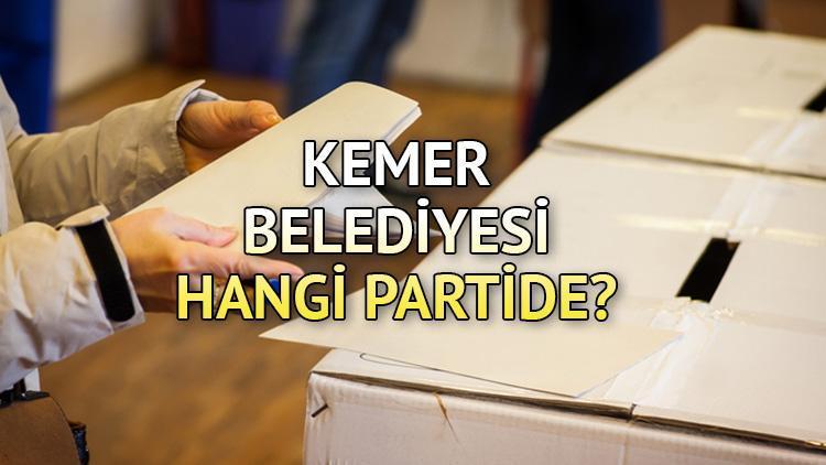 Kemer Belediyesi hangi partide Antalya Kemer Belediye Başkanı kimdir 2019 Kemer yerel seçim sonuçları...