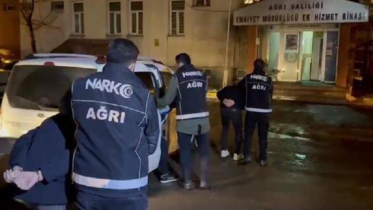 Ağrı’dan İstanbul’a uyuşturucu sevkiyatı yapan 3 kişi yakalandı