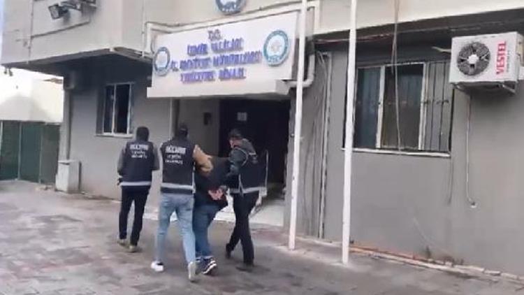 Interpol kırmızı bültenle arıyordu, İzmirde yakalandı