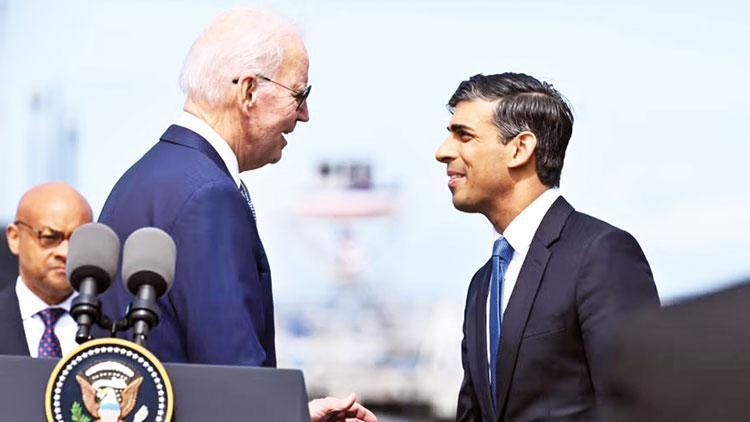 Biden ve Sunak’tan ortak açıklama: İki devletli çözüm her zamankinden önemli