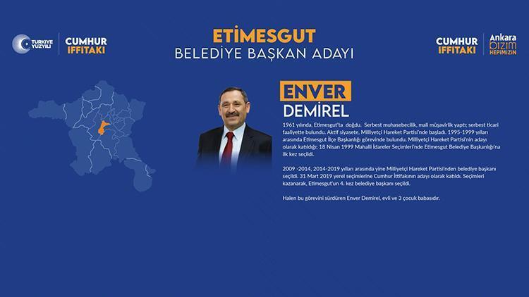 AK Parti (MHP) Etimesgut Belediye Başkanı adayı Enver Demirel kimdir, kaç yaşında, nereli Enver Demirel hayatı ve biyografisi