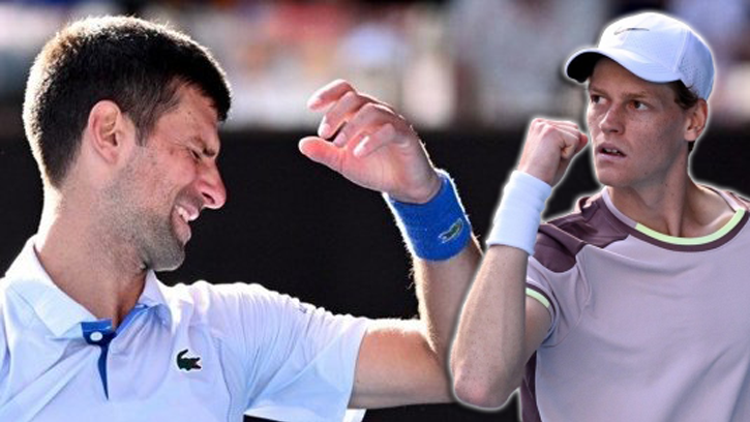 Novak Djokovic, Avustralya Açıka yarı finalde veda etti Finalin adı Sinner - Medvedev