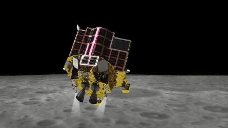 Görüntüler geldi: Japonya’nın uzay aracı Ay’da ters duruyor