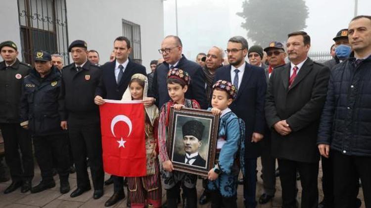 Atatürk’ün Turgutlu’ya gelişinin 101inci yıl dönümü kutlandı