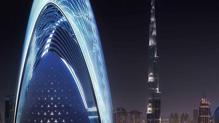 Mercedesten Dubaiye 1 milyar dolarlık kule