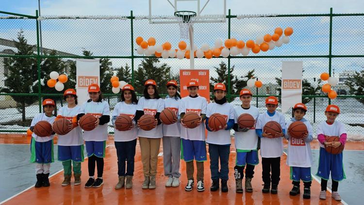 BİDEV, Malatyada basketbol sahası açtı