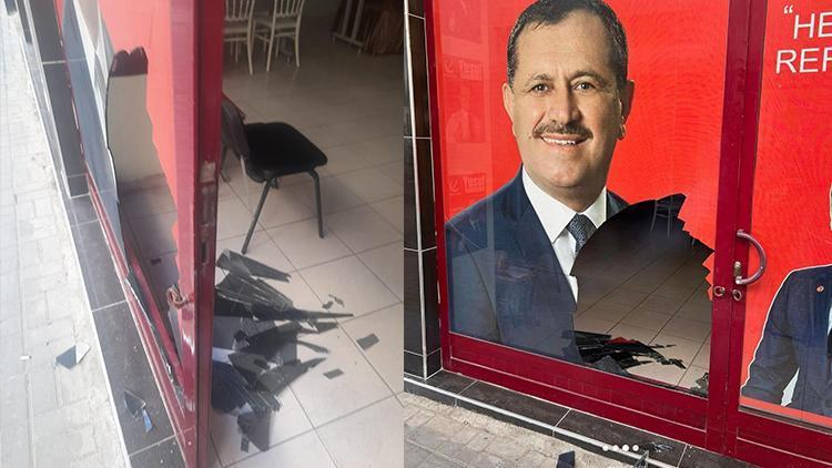 Ankarada Yeniden Refah Partili adayın seçim bürosuna saldırı