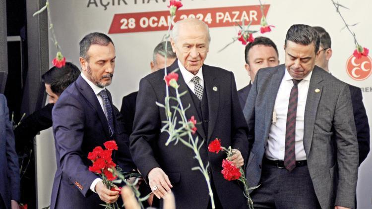 Bahçeli’den ilk miting Mersin’de