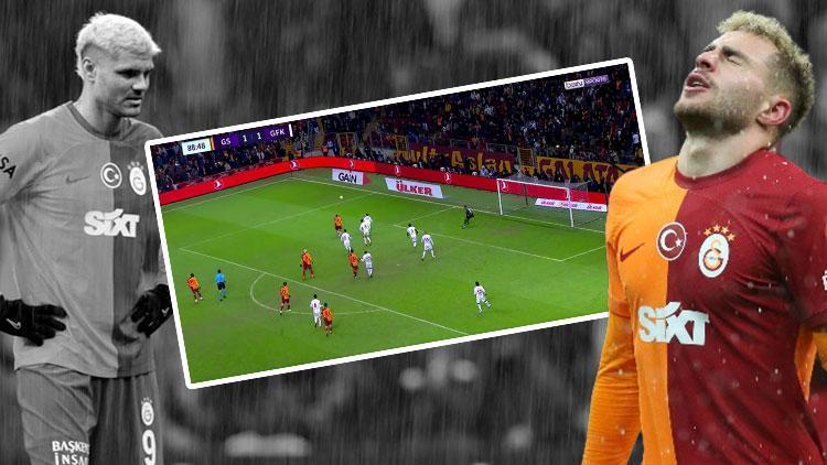 Galatasaray -  Gaziantep FK maçı sonrası dikkat çeken analiz: Galibiyeti getiren hamle 70te geldi | O golün başka açıklaması yok