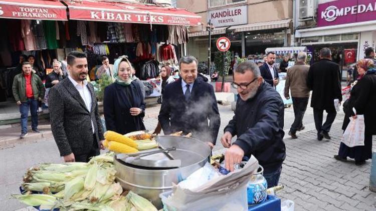 Kocaispir, esnafla buluştu