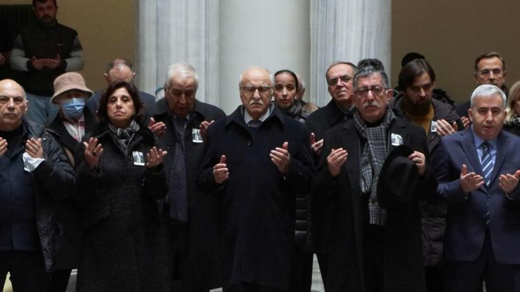 Eski Ulaştırma Bakanı Mustafa Aysan için İstanbul Üniversitesinde veda töreni