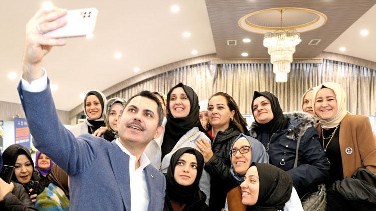 Murat Kurum kadın girişimcilerle... 100 bin lira destek sözü