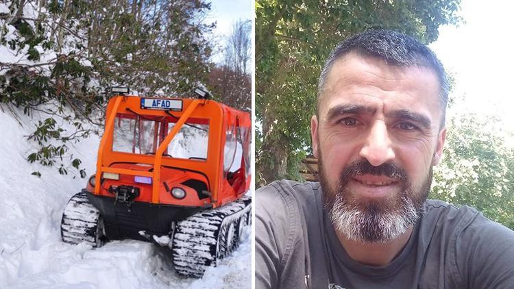 Zonguldakta ormanda birbirini kaybeden 2 avcıdan Atilla Temizel donarak hayatını kaybetti