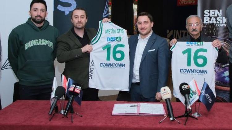 Dowtown, Bursaspor Basketbol Takımının sponsoru oldu