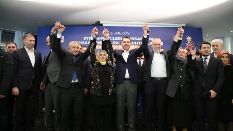 AK Parti İBB Başkan Adayı Murat Kurum Çekmeköyde
