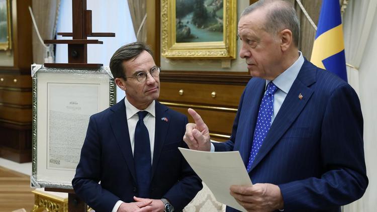 Son dakika... Cumhurbaşkanı Erdoğan, İsveç Başbakanı Kristersson ile telefonla görüştü