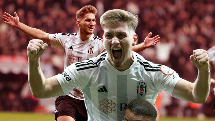 Beşiktaş-Trabzonspor maçında Semih Kılıçsoy resitali Bir ilki başardı, en golcü...