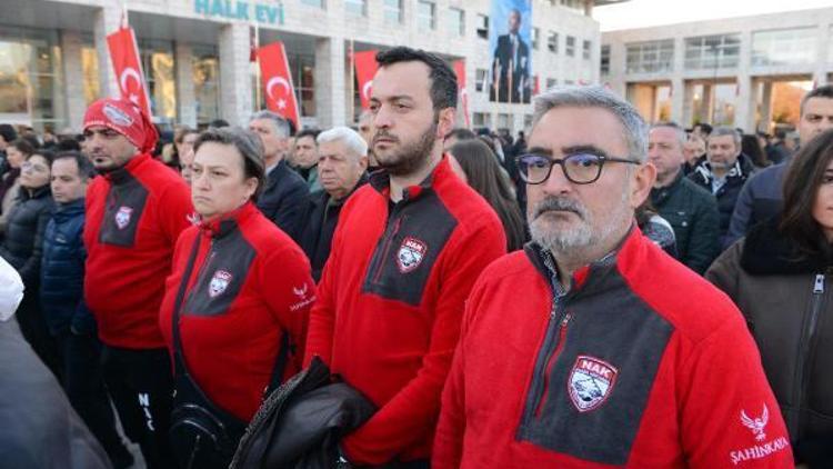 6 Şubat depremlerinde hayatını kaybedenler Nilüfer’de anıldı