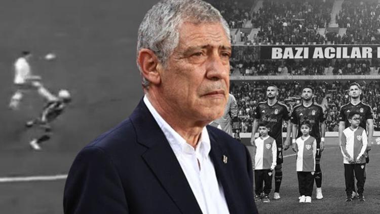 Antalyaspor-Beşiktaş maçında goldeki hatadan sonra tepki Santosun müdahalesi sonrası her şey değişti