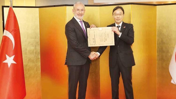 Fuat Tosyalı’ya Japonya Büyükelçiliği’nden ödül