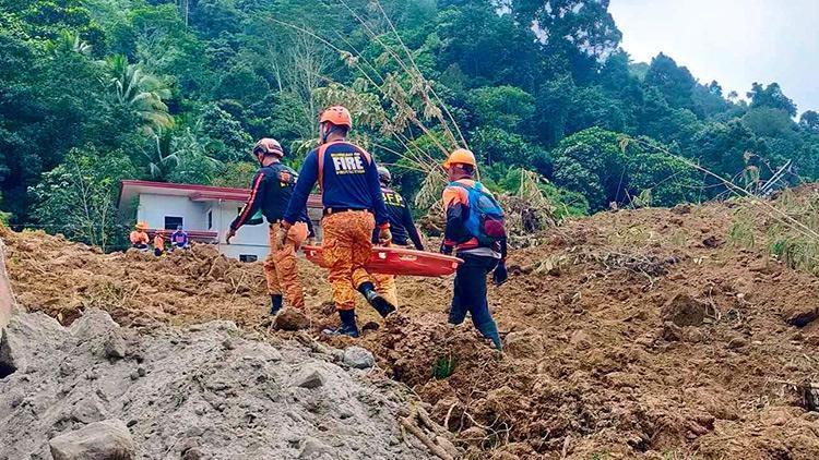 Filipinler’de bilanço ağırlaşıyor... Toprak kaymasında can kaybı 37’ye yükseldi