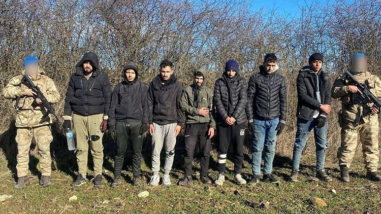 Edirnede 294 kaçak göçmen ile 14 organizatör şüphelisi yakalandı