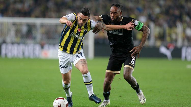 Fenerbahçe 2-2 Alanyaspor (Maçın özeti)