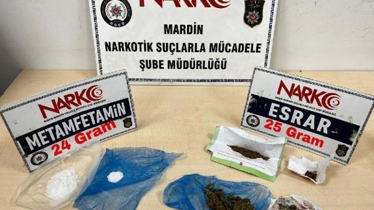 Mardin’de uyuşturucuya 1 tutuklama