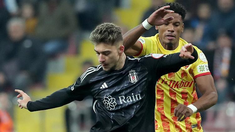 Kayserispor - Beşiktaş maçında dikkat çeken rakam Siyah beyazlılardan kötü istatistik, yalnızca Fenerbahçe maçında...