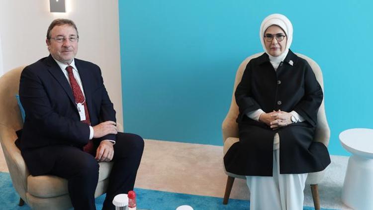 Emine Erdoğan, UNDP İcra Direktörü Steiner ile bir araya geldi
