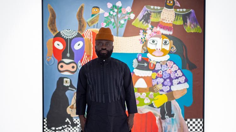 Ganalı ressam Kojo Marfo’nun eserleri ilk kez İstanbul’da