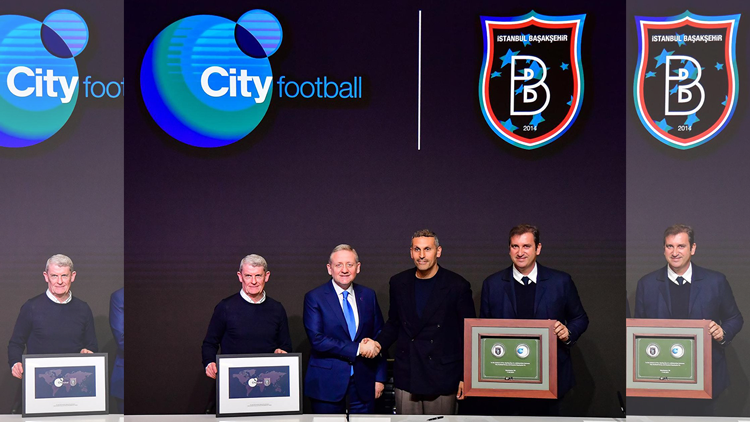 İstanbul Başakşehir, City Football Group ile iş birliği anlaşması imzaladı