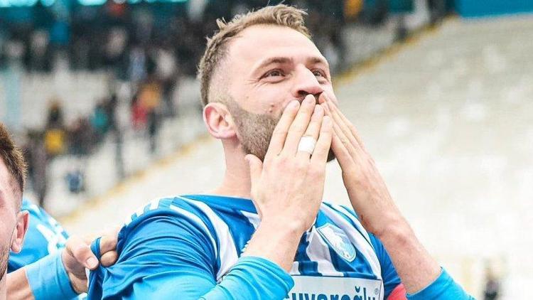 Erzurumspor FK, kaptanıyla kazandı
