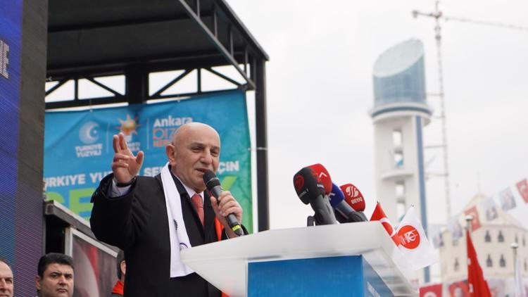 AK Partinin Ankara Büyükşehir Belediye Başkan Adayı Turgut Altınok: Eser yapanın sözü ve kelamı olur