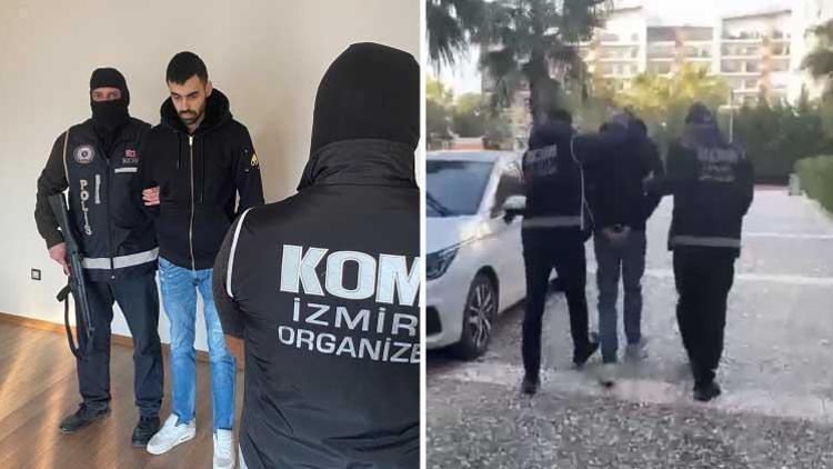 Interpol’ün aradığı zehir taciri, İzmir’de yakalandı