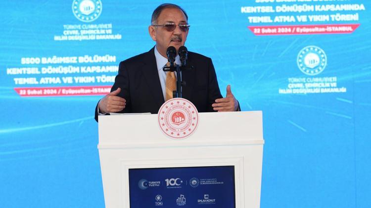 Bakan Mehmet Özhaseki: Deprem üzerinden siyaset yapmayın