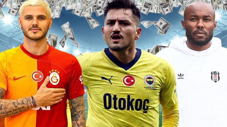 Transfer şampiyonu belli oldu Galatasaray, Fenerbahçe ve Beşiktaş...
