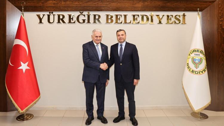 Binali Yıldırım, AK Parti Adana Büyükşehir Belediye Başkan Adayı Kocaispir’i ziyaret etti