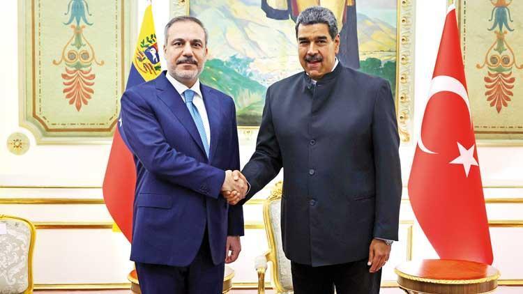 Maduro Fidan’ı kabul etti