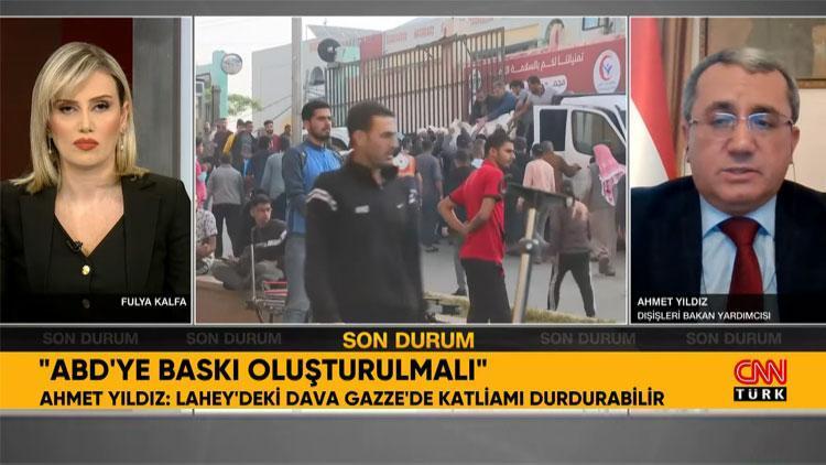 Bakan Yardımcısı Yıldız CNN Türkte açıkladı: ABDye baskı oluşturulmalı