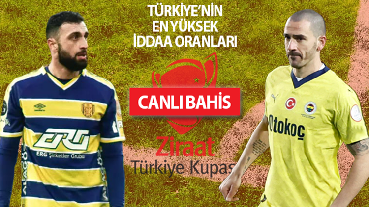 Fenerbahçede 4 eksik, Ankaragücünde kaleci değişiyor Türkiye Kupasına en yüksek iddaa oranları Mislide...