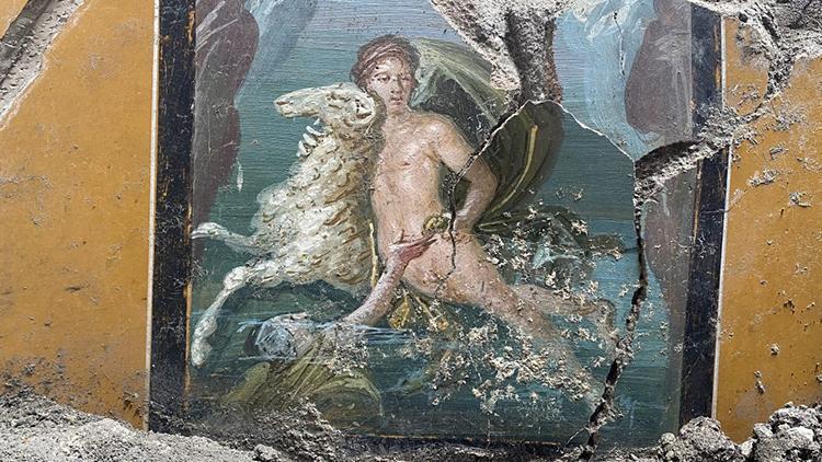 Pompeii’de bulundu...2000 yıllık renkleri çok az zarar görmüş...
