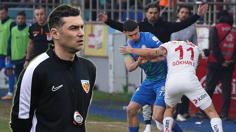 Kayserispor 5 maç sonra yenildi Burak Yılmaz ilk kez kaybetti...