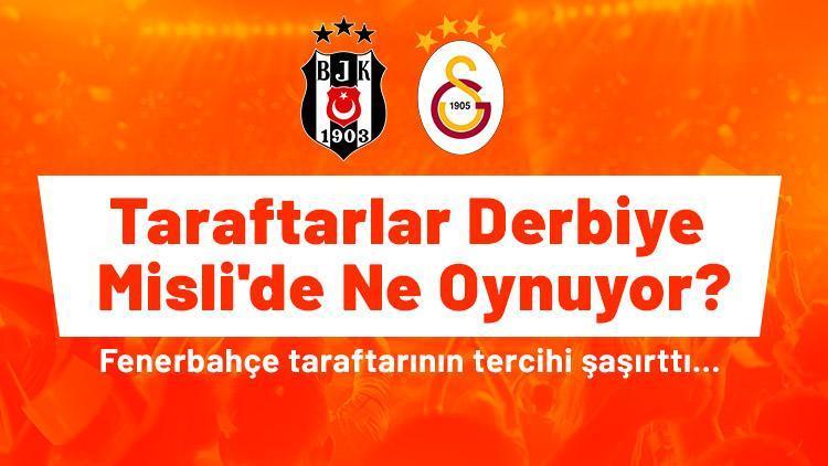 Taraftarlar Beşiktaş-Galatasaray derbisine ne oynuyor Mislide öne çıkan iddaa tercihleri...