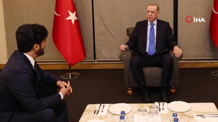 Cumhurbaşkanı Erdoğan, FIA Başkanı Ben Sulayemi kabul etti