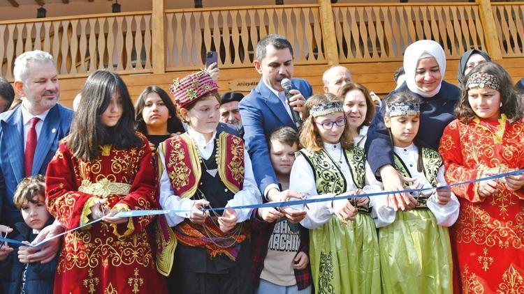 Murat Kurum’dan çocuk köyü açılışı