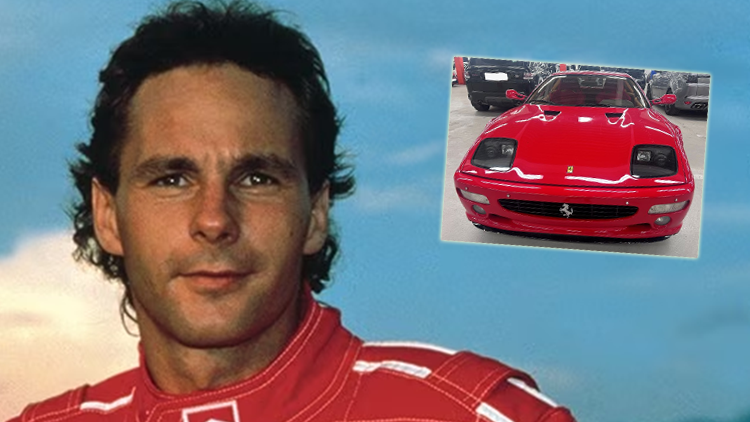 F1 sürücüsü Gerhard Bergerin çalınan Ferrari’si, 28 yıl sonra bulundu