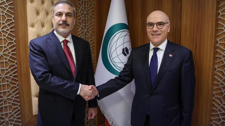 Dışişleri Bakanı Fidan, Tunuslu mevkidaşı Ammar ile bir araya geldi
